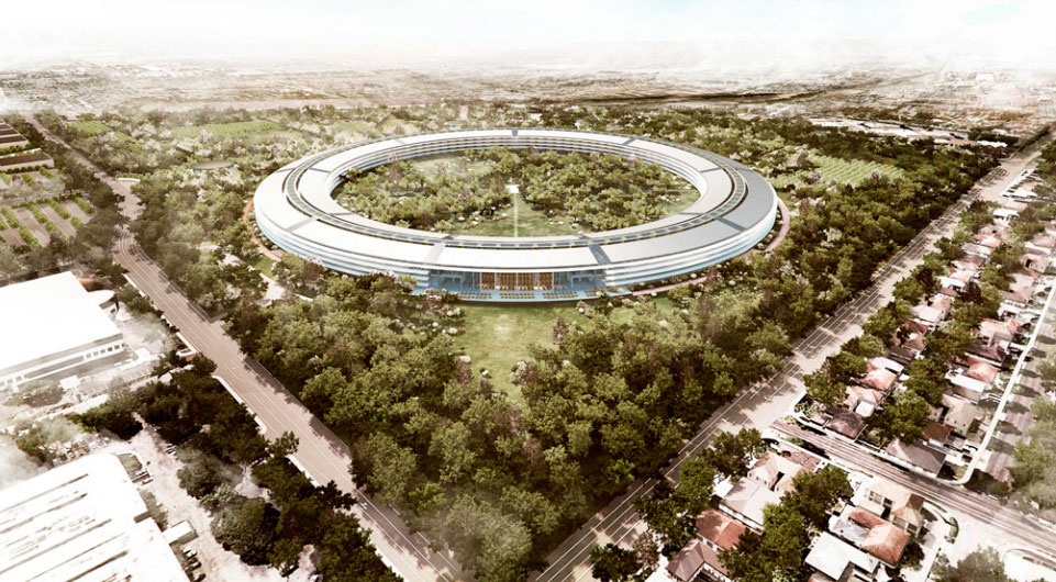 Новый офис Apple Campus Cupertino